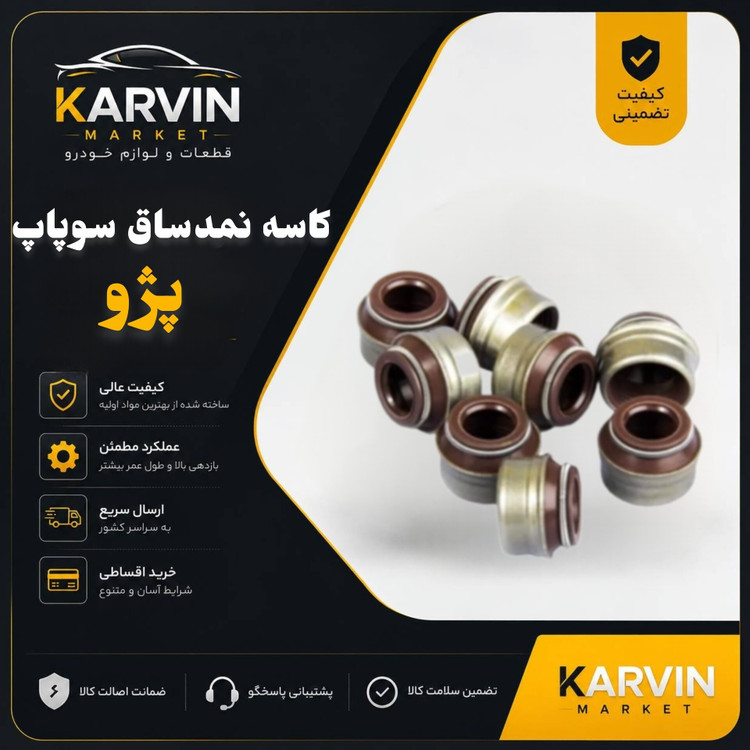 کاسه نمد ساق سوپاپ 405