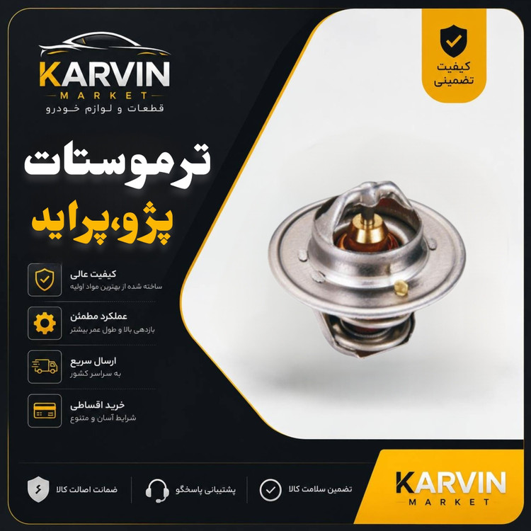 ترموستات 405وپراید و 206